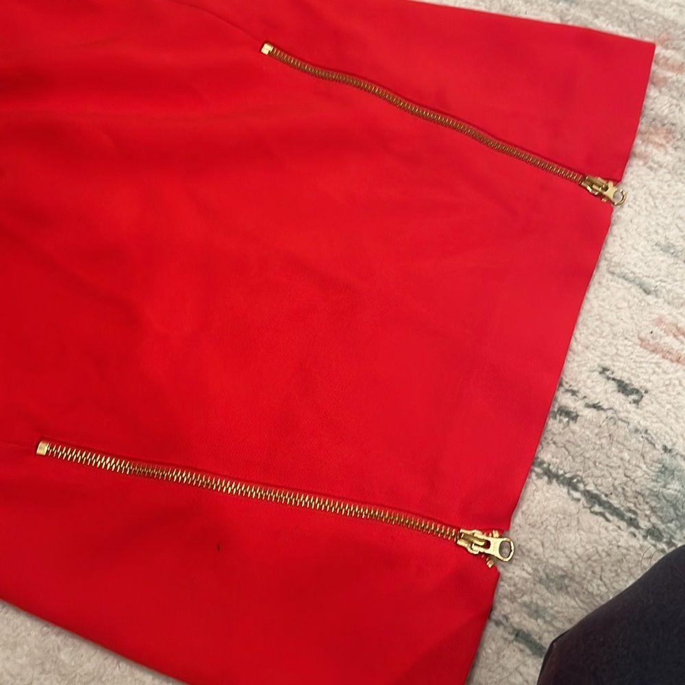 JCrew Red dress size 2 - Picture 3 of 4